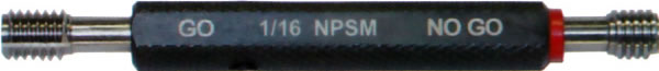 NPS thread plug gauge