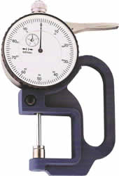 Dial thickness gauges