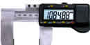 Digital caliper with carbide tipped jaws