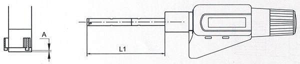 Digital internal micrometer