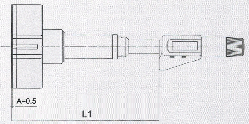 Ditital internal micrometer