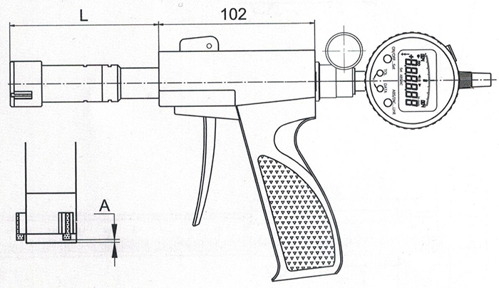 Ditital internal micrometer