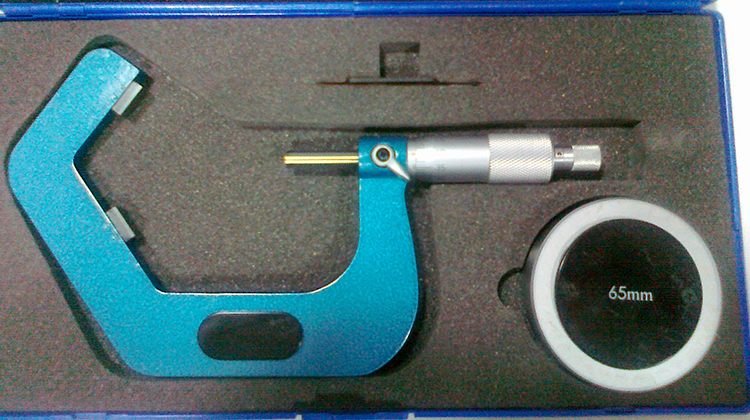 V anvil micrometer