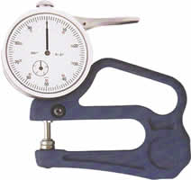 Dial thickness gage