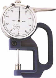 Dial thickness gauges