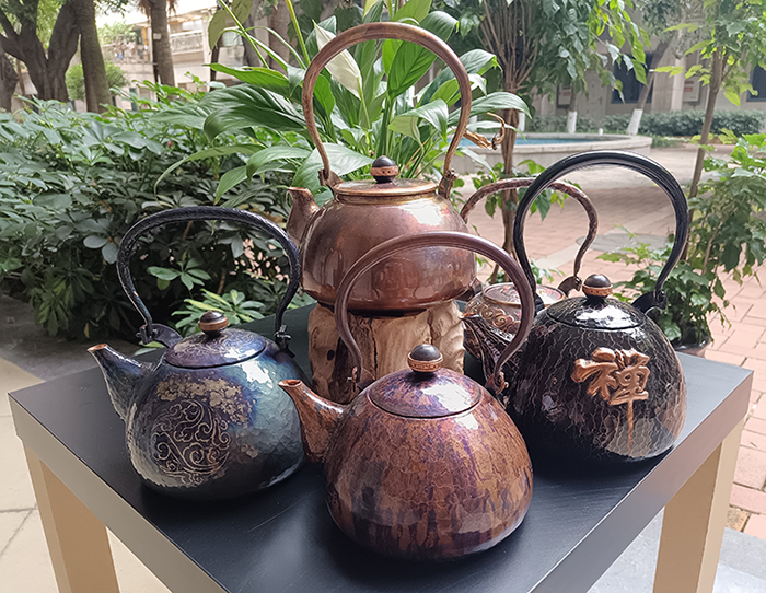 Handmade teapot