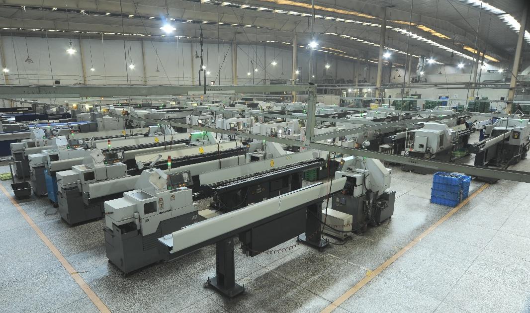 CNC lathe section