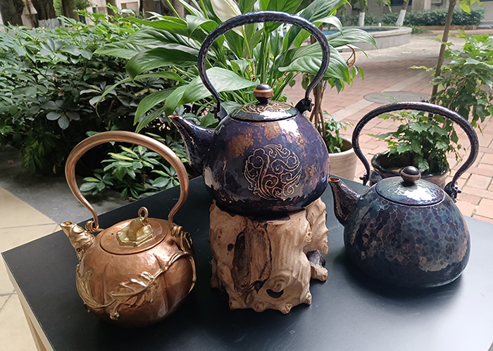 Handmade teapot
