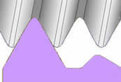 Threading inserts