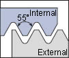 Threading insert