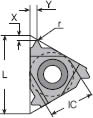 Threading insert