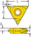 Threading insert