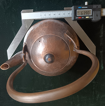 Hademade teapot