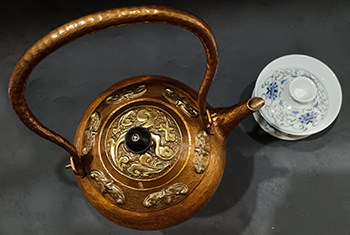 Handmade teapot