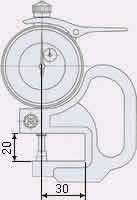Dial thickness gauges