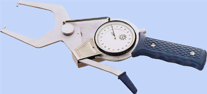 Dial caliper gage