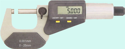 Digital micrometer set