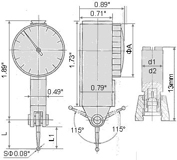 Dial test indicator