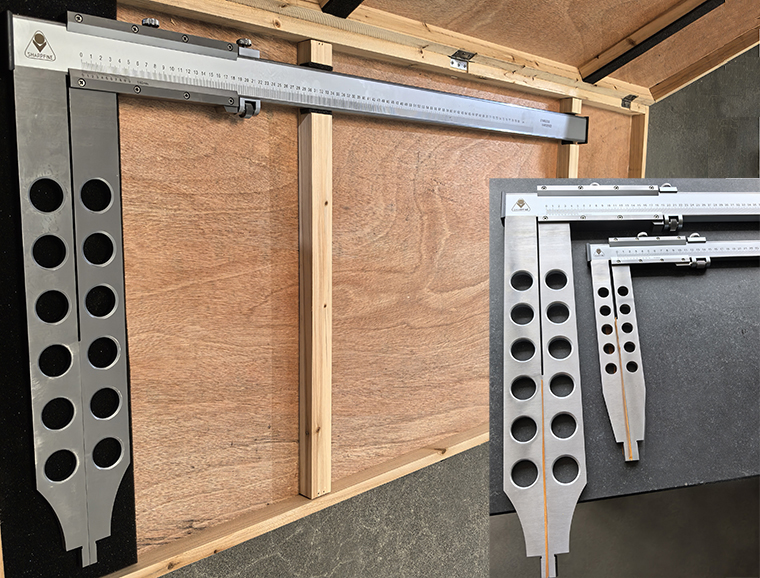 Long jaws vernier caliper 0-800mm，jaws’length 500mm