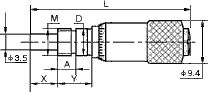 Special micrometer heads