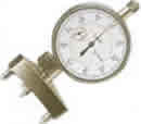 Spherical radius dial caliper gauge