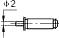 Spline anvil