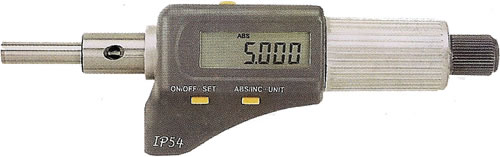 Digital micrometer head