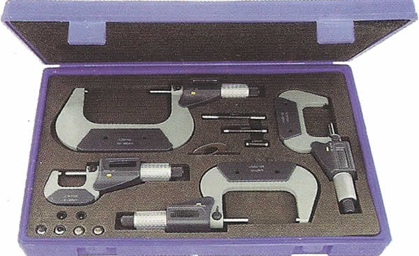Digital micrometer sets