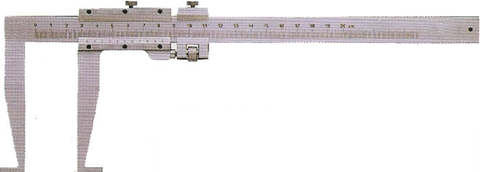 Inside groove vernier caliper