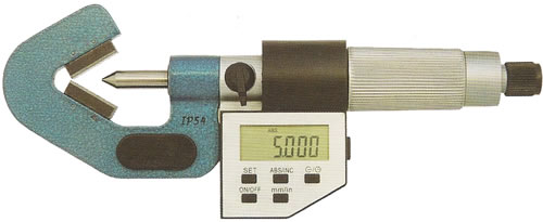 V anvil micrometers
